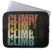 Klettersteig Vintag Laptopschutzhülle (Vorderseite)