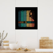 Klettersteig Vintag Poster (Küche)