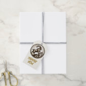 Klettersteig Ziegenkorn Geburtstag Zodiac Geschenkanhänger (Mit Garn)