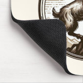 Klettersteig Ziegenkorn Geburtstag Zodiac Mousepad (Ecke)