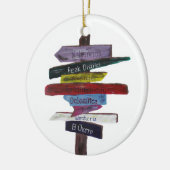 Klettersteige Kunstschmuck Keramik Ornament (Links)