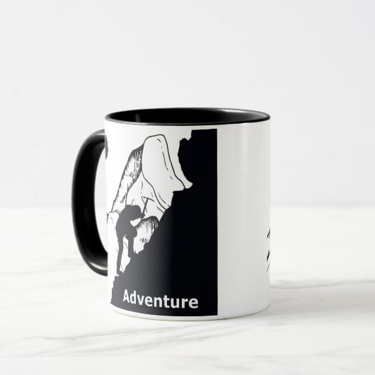 Klettersteiger Tasse (Vorderseite Links)