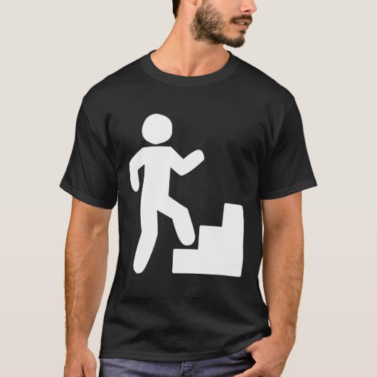 Klettertreppen-Tribut-Workout T-Shirt (Vorderseite)