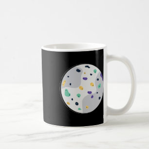 Kletterwand Bouldering Extremsport-Abenteuer Kaffeetasse