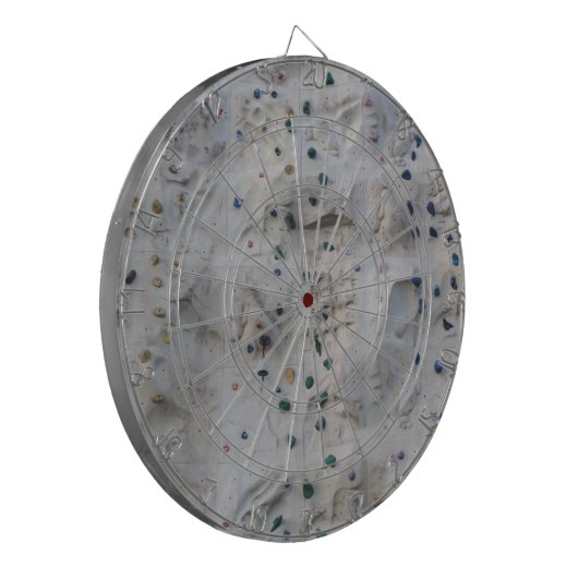 Kletterwand Dartscheibe (Vorderseite Links)