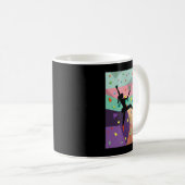 Kletterwand im Innern Klettersteige Sport treiben Kaffeetasse (VorderseiteRechts)