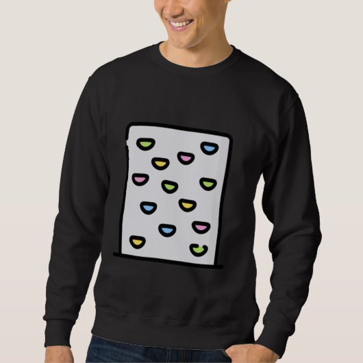 Kletterwand Klettern Sweatshirt (Vorderseite)