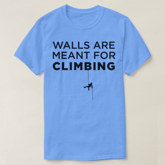 Kletterwände T-Shirt (Design vorne)