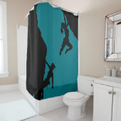 Kletterweibchen Duschvorhang (Beispiel)