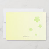 Kletterweine Einladung Hochzeit (Rückseite)