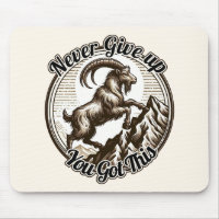 Kletterziege geben nie auf