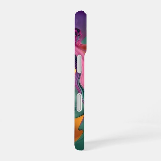 Klettfarbene Farbe drehen _ iPhone case 16 Hülle (Rechte Seite)