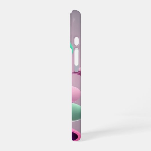 Klettfarbene Farbe drehen _ iPhone case iPhone 16 Hülle (Linke Seite)