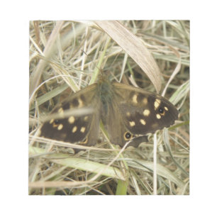 Klettverschluss aus Holz Notizblock