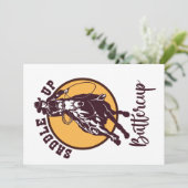 Klettverschluss Einladung (Stehend Vorderseite)