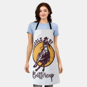 Klettverschluss Schürze (Getragen)