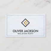 Klettwand | Real Anwesen Agent | Bau Visitenkarte (Vorderseite)