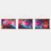 Kleurrijk Houten wandtapijt hanger Wandteppich Mit Holzrahmen (Dreifach)