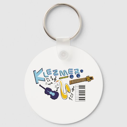 Klezmer Schlüsselanhänger (Vorderseite)