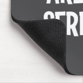 Klick Comic-Wörter, Sprüche, Zitate S Lustig Bist Mousepad (Ecke)
