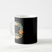 Klick Gespräch Homeschool Mutter Christliche Blume Kaffeetasse (Vorderseite Links)
