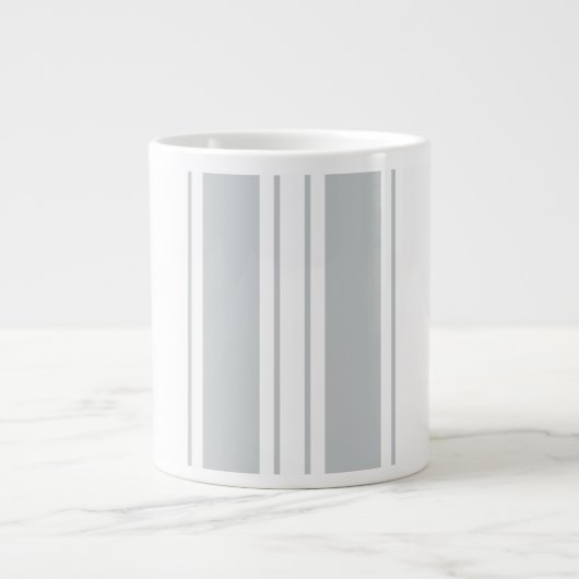 Klicken fertigt es Änderungs-Grau zu Ihrer Jumbo-Tasse (Vorderseite)