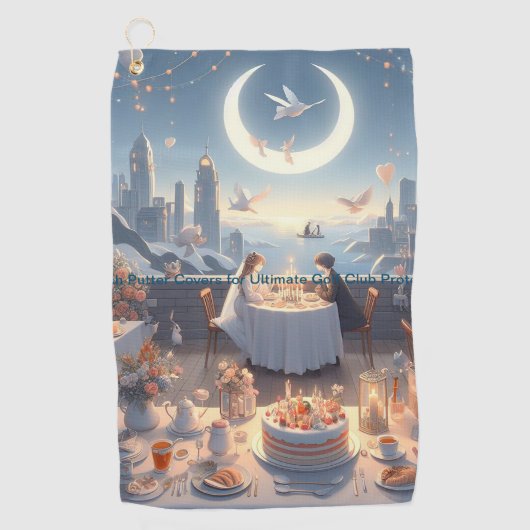 Klicken Sie auf Anpassen, um die Änderung auf Ihr Golfhandtuch (Vorderseite)