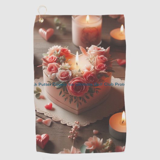 Klicken Sie auf Anpassen, um die Änderung auf Ihr Golfhandtuch (Vorderseite)