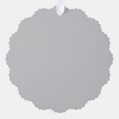 Klicken Sie auf Anpassen, um die Änderung auf Ihr Ornament Karte (Rückseite)