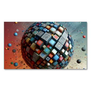 Klicken Sie auf Anpassen, um es in Ihr eigenes zu  Magnetische Visitenkarte