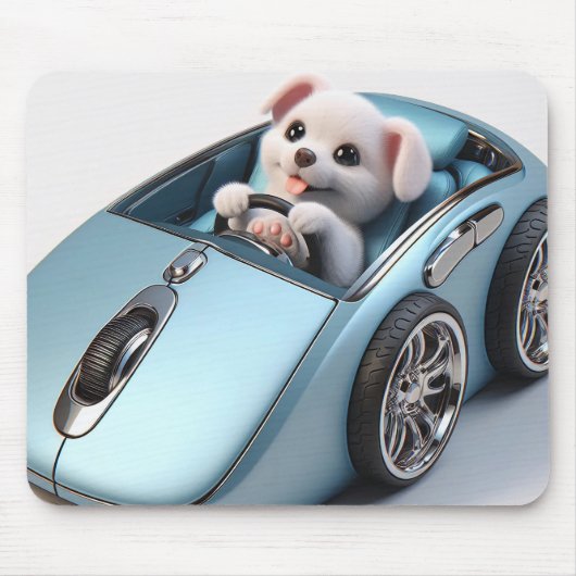 Klicken Sie auf & Bild: Puppy Driver Edition Mousepad (Vorne)