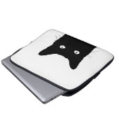 Klicken Sie auf "Cat", um eine benutzerdefinierte Laptopschutzhülle (Vorne Knopf)