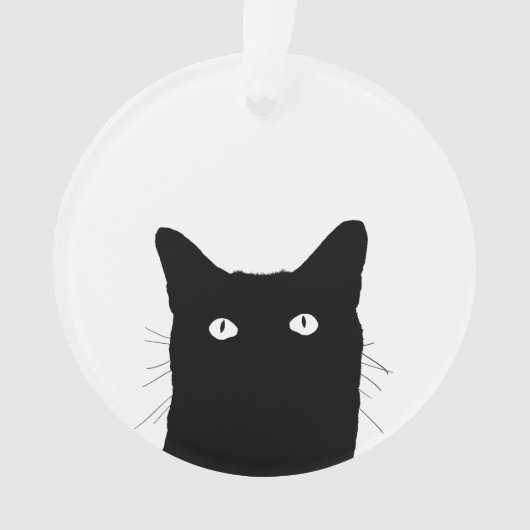 Klicken Sie auf "Cat", um eine benutzerdefinierte Ornament (Vorderseite)