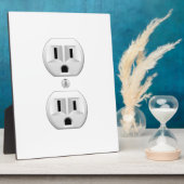 Klicken Sie auf das elektrische Plug-In, um die Fa Fotoplatte (Seite)