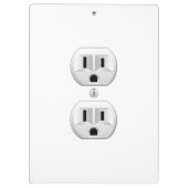 Klicken Sie auf das elektrische Plug-In, um die Fa Klemmbrett (Rückseite)