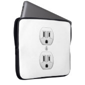 Klicken Sie auf das elektrische Plug-In, um die Fa Laptopschutzhülle (Vorne Rechts)