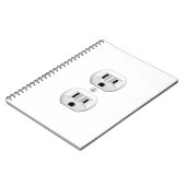 Klicken Sie auf das elektrische Plug-In, um die Fa Notizblock (Linke Seite)