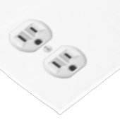 Klicken Sie auf das elektrische Plug-In, um die Fa Tischdecke (Schrägansicht)