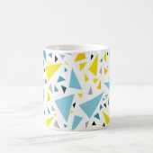 Klicken Sie auf das gelbe und blaue Dreieck, um da Kaffeetasse (Mittel)