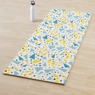 Klicken Sie auf das gelbe und blaue Dreieck, um da Yogamatte