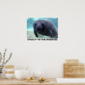 KLICKEN SIE AUF DAS MANATEE-Plakat Poster (Küche)