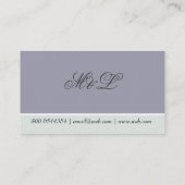 Klicken Sie auf Designs mit trendy Colors Impressi Visitenkarte (Rückseite)