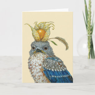 Klicken Sie auf die geflochtene Grußkarte für den Karte