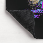 Klicken Sie auf Ihr eigenes Rhythmus-Uhrendesign Mousepad (Ecke)