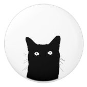 Klicken Sie auf "Katzen", um eine benutzerdefinier Keramikknauf (Vorderseite)