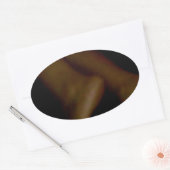 KLICKEN SIE AUF MEIN FEED OVALER AUFKLEBER (Umschlag)