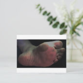 KLICKEN SIE AUF MEINE SOLE POSTKARTE (Stehend Vorderseite)