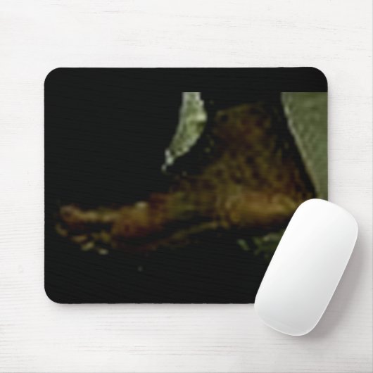 KLICKEN SIE AUF MEINEN FUSS MOUSEPAD (Mit Mouse)