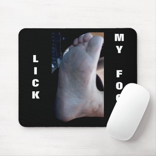 KLICKEN SIE AUF MEINEN FUSS MOUSEPAD (Mit Mouse)