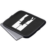 Klicken Sie auf Schwarze Katze, um die Farbe des F Laptopschutzhülle (Vorne Knopf)